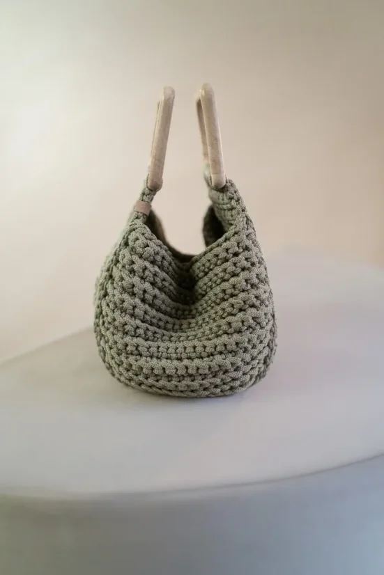 kabelka YUME olive gray